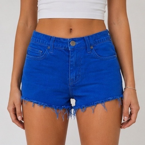 Current/Elliott Pants - Current/Elliott‎ The Boyfriend Shorts size 28  98% Cotton